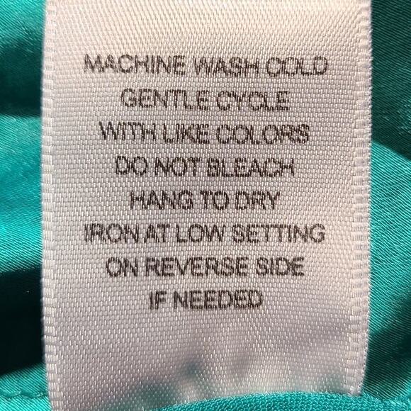 Justify Forest Green Cowl Neck Midi Satin Dress Spaghetti Strap Size M NEW 2719 - Picture 6 of 13